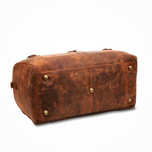 Sac de voyage et de week-end en cuir véritable pour la nuit, vente en gros, bagages et sacs de voyage - Product Image 2