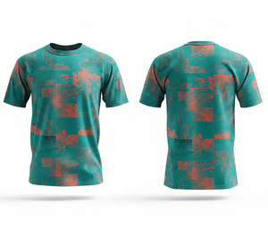 เสื้อยืด OEM แบบซับลิเมชั่น ออกแบบเองได้ แห้งเร็ว สำหรับออกกำลังกายและฟิตเนส |   ไซส์ผู้ชาย ผู้หญิง และเยาวชน |   น้ำหนักเบา แห้งเร็ว - Product Image 2
