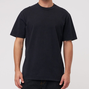 เสื้อยืดคอกลมทรงหลวมพิมพ์ลายสกรีนผ้าฝ้าย 100% สำหรับผู้ชาย เนื้อผ้าหนา คุณภาพสูง ไม่เป็นขุย ทรงบ็อกซี่ ความยาวปกติ - Product Image 3