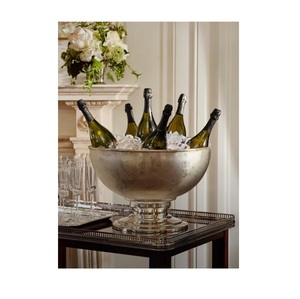 Seau à glace en métal élégant pour refroidir les bouteilles, servir les boissons, pour la maison, le bar, l'hôtel, le restaurant, les mariages, les événements, les fêtes et les divertissements - Product Image 6