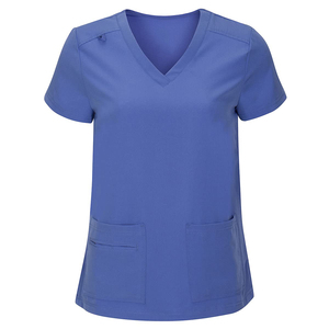 Premium Quality Hospital Uniforms Medical Scrubs Nurse Short Sleeve Jacket Scrub Suit For Women & Women In Cheap Price - Product Image 3