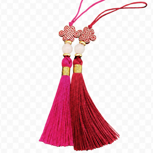 Ornement traditionnel coréen Norigae à pompons, cadeau d'entreprise, souvenir coréen, cadeau promotionnel, décoration Bojagi - Product Image 6