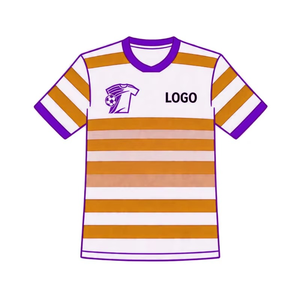 เสื้อฟุตบอลอเมริกันราคาสมเหตุสมผล รุ่นใหม่ล่าสุด ผลิตจากวัสดุโพลีเอสเตอร์ สำหรับทุกเพศ - Product Image 3