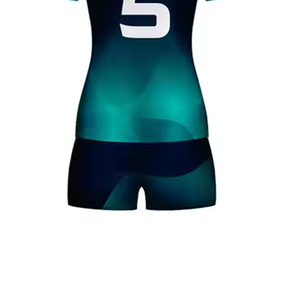 Men <b>Volleyball</b> Uniform Custom Performance Jersey Shorts Team Kit OEM Private Label Player Name Front Logo - Product Image 5