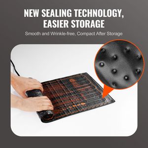 Set Termostato Digitale 10''x 20.75'' Certificato MET per Vasi Intelligenti, Tappetino Riscaldante Impermeabile per Semina e Germinazione - Product Image 6