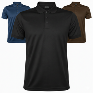 Maillot de football polo personnalisé – Homme adulte, mélange Spandex/Coton/Bambou, imprimé par sublimation, respirant, en stock, vente en gros - Product Image 4