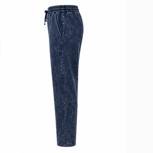 Pantalones Casuales de Alta Calidad para Hombre, Lavados con Ácido, Efecto Desgastado, de Felpa, 100% Algodón, Ecológicos, Transpirables, al Mejor Precio - Product Image 4