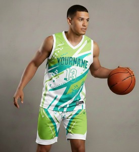 Uniforme de Baloncesto para Hombre 2026, Nuevo Precio al por Mayor, Transpirable, Estampado o Liso, Alta Calidad, Cómodo, Secado Rápido, Personalizable 100% - Product Image 3
