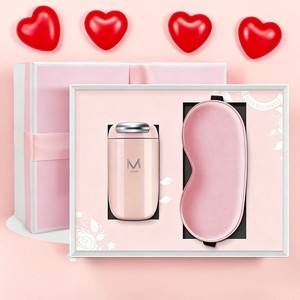 Ensemble cadeau tasse à café et masque pour les yeux en acier inoxydable 316 pour les soins personnels, les fêtes / Noël / la Saint-Valentin - Product Image 1