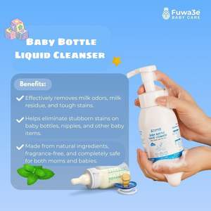 Líquido limpiador de biberones Natural ecológico de alta calidad que garantiza una seguridad completa para los suministros de mamá y bebé de Vietnam - Product Image 2