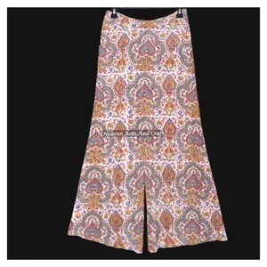 Pantalon imprimé bloc à la main vente chaude Palazzo ample jambe large taille haute pantalon décontracté pour les femmes #1 vente chaude en pantalon - Product Image 6