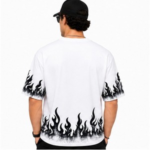 Camiseta de Hombre de Súper Calidad, 100% Poliéster, Corte Holgado, Cómoda, con Diseño Sólido, Precio Económico - Product Image 6