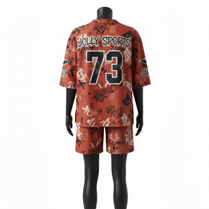 Conjunto de Camiseta y Pantalones Cortos de Fútbol para Mujer, Transpirable, de Malla de Poliéster, con Estampado por Sublimación, Logotipo Personalizado, Ropa Deportiva, Conjuntos de Mujer 100% Algodón - Product Image 3