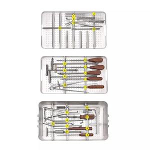 Sistema de tornillos pediculares espinales ortopédicos posteriores toracales, sistema de placa toracolumbar, instrumento para columna vertebral, manual de DENTAVEX - Product Image 1