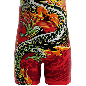 Singlets pour hommes de haute qualité, extensibles, pour la musculation, la lutte, tissu léger, sans manches, imprimés par sublimation personnalisée - Product Image 4