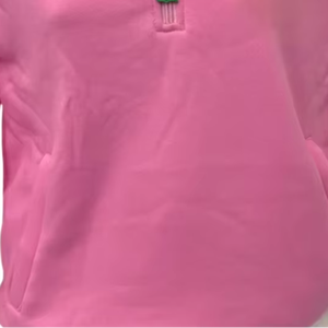 Sweat-shirt unisexe à col roulé et fermeture éclair sur le côté, en polaire polyester/coton, brodé de lettres grecques, collection hiver Premium Sorority Inc. - Product Image 3