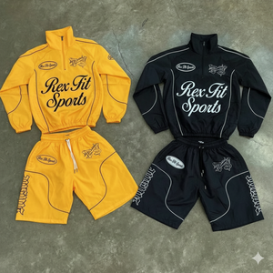 Nouvelle Arrivée 2026 Ensemble Court Coupe-Vent Sportif Homme Imprimé Réfléchissant Service de Sublimation Personnalisé du Matériau par le Fabricant - Product Image 5
