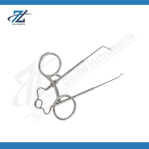 Retractor de Tejido Cutáneo con Resorte Autorretenible, Instrumento Quirúrgico de Acero Inoxidable de Alta Calidad, Ajustable con Trinquete - Product Image 6