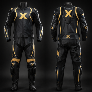 Traje de Carreras Todoterreno Personalizado de Todas las Marcas, con Certificación CE, Manga Larga, Unisex, de Cuero Vacuno Resistente, con Protección CE - Product Image 1