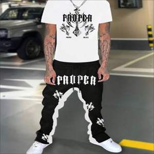 Ensembles courts pour hommes : T-shirt et short, survêtement personnalisé, streetwear, gym, fitness, délavé à l'acide, effet soleil, été, vente en gros, fabricant. - Product Image 2