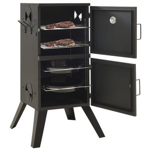 21.7 \ "x18.7 \" x39.6 \ "acciaio fumatore forno pentole da esterno - Product Image 5