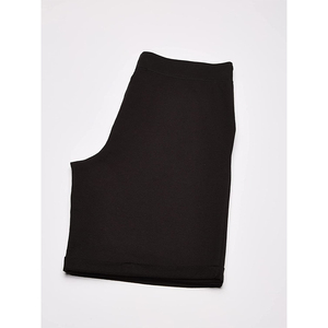 Shorts de sport personnalisés de haute qualité, unisexes, noirs unis, écologiques, vintage, respirants et à séchage rapide - Product Image 5