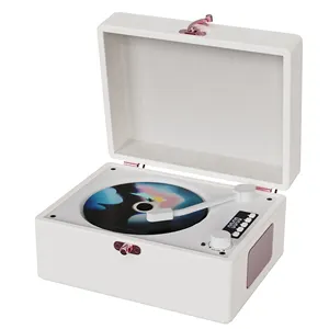 Lecteur CD portable Cadeau Haut-parleur Bureau à domicile Batterie intégrée Lecteur CD Bluetooth portable coloré