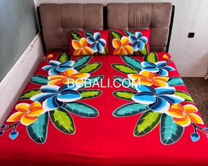 Sábana de Rayón Pintada a Mano Originalmente por Artesanos Balineses - Product Image 3