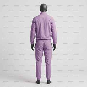 Lightweight <b>Nylon</b> Windbreaker Jacket And <b>Nylon</b> <b>Track</b> <b>Pants</b> Set Custom Stitching <b>Nylon</b> Fabric Windbreaker Tracksuit Jogging Suits - Product Image 3