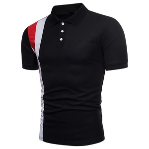Men's Anti-Wrinkle Short Sleeve for Shirt Knitted Polyester/Nylon Casual Digital Printed Navy <b>Orange</b> White - Product Image 5
