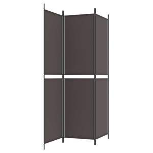ฉากกั้นห้องผ้าสีน้ำตาล 3 บาน ขนาด 59.1"x78.7" ฉากกั้นและพาร์ติชั่นดีไซน์หรูหรา - Product Image 5
