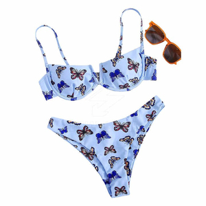 Nuevo Conjunto de Bikini de 2 Piezas para Mujer, a la Moda, con Encaje, Corte Alto, Decoración de Joyas de Cristal, Traje de Baño a Precio Económico, Precio al por Mayor - Product Image 3