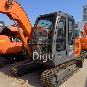 Nouvelle pelle Hitachi ZX60 d'occasion de 6 tonnes de type hydraulique sur chenilles avec moteur Hitachi et composants du noyau de la pompe - Product Image 5