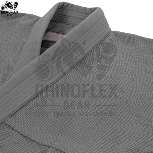 Uniforme de Jiu Jitsu de Alta Calidad con Logotipo Personalizado, Nuevo Diseño de Moda, Algodón Casual Transpirable, Colores Sólidos, Ligero y de Secado Rápido - Product Image 3
