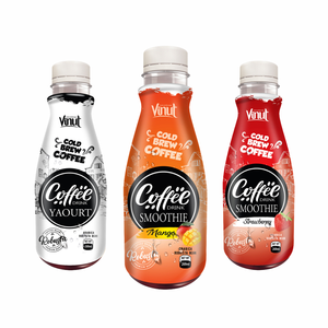 Arabica Robusta 270ml 9,13 floz Bebida de café frío VINUT 24 latas de cartón no GMO Sin lácteos Sin gluten OEM ODM Privado - Product Image 1