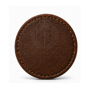 Professional Quality Leather Patches Custom Made Embossed Logo <b>Labels</b> Durable <b>Clothing</b> Accessories For Wholesale Apparel Supply - Product Image 3