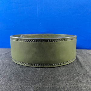 Cinturón de Levantamiento de Pesas de Cuero Vacuno de 13 mm Personalizado, Unisex, para Sentadillas, Peso Muerto, Entrenamiento, Fitness, Powerlifting, Equipo de Gimnasio para Entrenamiento - Product Image 2