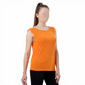 Última novedad en camisetas sin mangas para mujer, camiseta deportiva con espalda cruzada, ligera, transpirable, de secado rápido, para yoga, gimnasio, correr, camiseta deportiva - Product Image 2