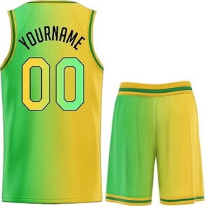 Maillot et short de basket-ball personnalisés pour hommes et jeunes, uniforme avec nom et numéro brodés ou imprimés, vêtements de sport - Product Image 4
