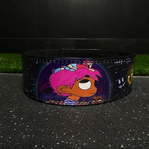 Cinturón de Levantamiento de Pesas de Alta Resistencia 2026, Diseño Anime, Cuero Vacuno, Antideslizante, Transpirable y Ligero - Product Image 4
