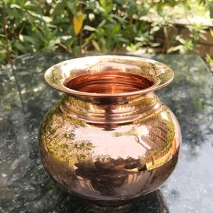 Copper Lota & Kalash Vacuum Flask for Puja Pooja Diwali Wedding <b>Mandir</b> Temple Festival | Hand-made Portable Gift Box - Product Image 5
