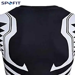 เสื้อรัดกล้ามเนื้อแขนยาวสำหรับ BJJ แบบขายส่ง สั่งทำได้ตามต้องการ พร้อมบริการพิมพ์ลายแบบ Sublimation เต็มตัว ผู้ผลิตเสื้อรัดกล้ามเนื้อ MMA - Product Image 4