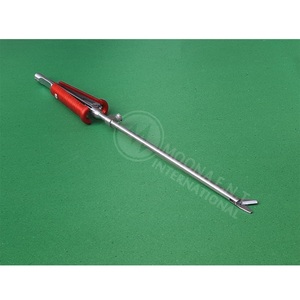Valvegate Forceps ciseaux manuels pour chirurgie cardiaque, à mâchoires droites, à action simple, longueur de travail 17 cm, diamètre de la gaine 5 mm, certifié CE - Product Image 2