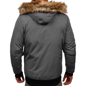 Fournisseur direct d'usine de parkas à capuche en toile pour hommes pour les commandes en gros OEM et la fabrication sous marque privée 2026 - Product Image 5