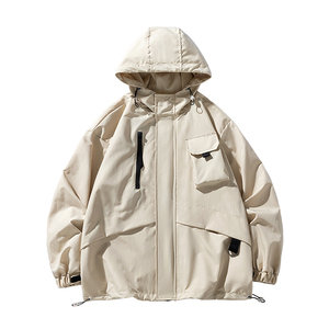 Veste de chasse imperméable coupe-vent en toile, résistante à l'eau, respirante, séchage rapide, multi-poches, pour la randonnée hivernale en plein air - Product Image 5