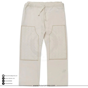 ชุดฝึกการต่อสู้ของผู้ชายชุดกิโมโนติดอาวุธ BJJ GI คอตตอน100% ไข่มุกแท้แบบมืออาชีพโลโก้ตามสั่ง - Product Image 3