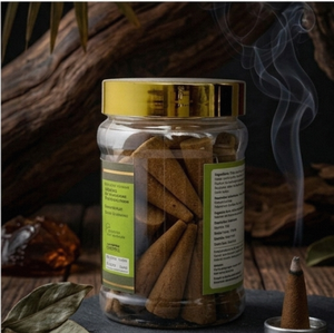 Incienso de Bambú Premium Black Leaf de Sellease en Frasco de Vidrio con Tapa Dorada, Ecológico y Orgánico, Aromático - Product Image 6