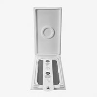 Kit de Instalación de Cristal Templado Antipolvo en Caja de Papel, Protector de Pantalla Simple para iPhone 15/16/17 Pro Max