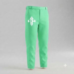 Traje de Pantalón y Chaqueta de Terciopelo Estilo Italiano para Hombre, Antiarrugas, Transpirable, Cierre de Botones, Diseño Plano Frontal, Viscosa/Poliéster - Product Image 3