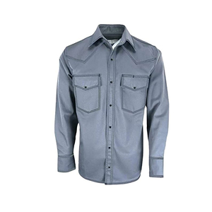 FR Lightweight Welding Shirts Flame Resistant Fire Retardant Men's Shirt with Customized Logo - Product Image 5